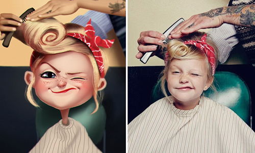 下一個卡通角色可能是你！成為藝術家筆下世界的一員吧 Julio Cesar、mz09art、Instagram、巴西、卡通化、插畫、有趣、創意、藝術、創作、藝術