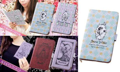 夢幻公主vs.暗黑反派，你選哪一個？迪士尼仿童話書手機皮套 手機、週邊、手機週邊、迪士尼、手機皮套