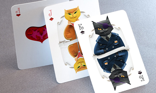 玩牌竟能摸到立體喵星人？絕無僅有的手工貓咪撲克牌 People Too、貓咪、動物、立體、撲克牌、可愛、藝術、手工、藝術