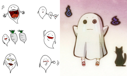 哪有阿飄那麼萌啦！超應景的鬼月可愛貼圖特輯 貼圖、LINE、女鬼、特蒐、可愛、鬼魂、俏皮、實用
