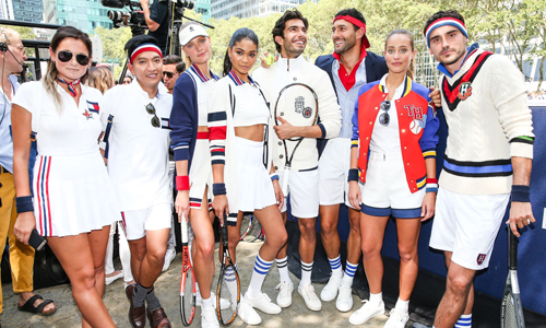 [新聞稿] Tommy Hilfiger X Rafael Nadal 合作正式登場 融合性感的網球賽事在紐約市正式開打 Tommy Hilfiger、紐約、Bryant Park、性感、網球