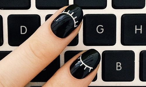 別再說你沒有idea了！12款「短指甲」女孩畫更好看的指甲彩繪  指甲、指彩、指甲油、指甲彩繪、美甲