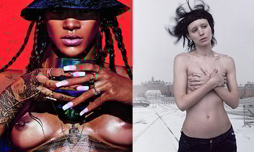 光用想的就好痛呵！這5位女星都有穿乳環 乳環、體環、蕾哈娜、Rihanna、凱莉珍娜