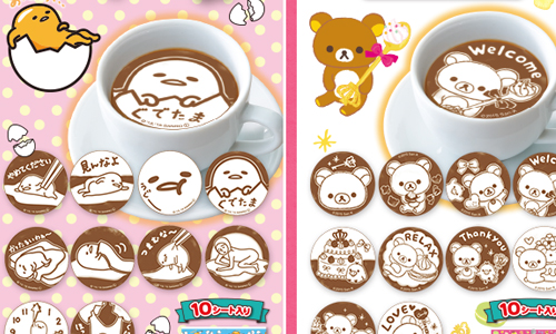 三個願望一次滿足！蛋黃哥、懶懶熊、史努比拿鐵紙萌翻開賣啦 decolatte、拿鐵紙、蛋黃哥、懶懶熊、史努比
