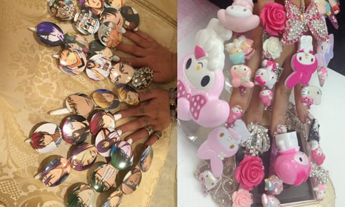 把動漫人物變指甲完全不誇張！日本熱議的宅文化風潮—「痛指彩」 痛ネイル、いたネイル、痛指彩、漫畫、動畫