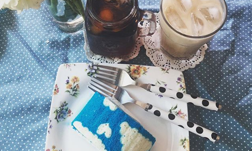 把天空和彩虹一口吃下！爆紅韓系甜點讓你光看就幸福感爆表 소프레소、Sopresso、彩虹、天空、甜美