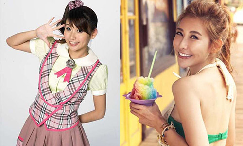 我到底看到了什麼？脫掉水果外衣後的幼幼台姐姐們各個是辣妹！ Before & After、幼幼台、水果姐姐、辣妹、對照、對比、今昔對比、愷樂、米可白、貝童彤