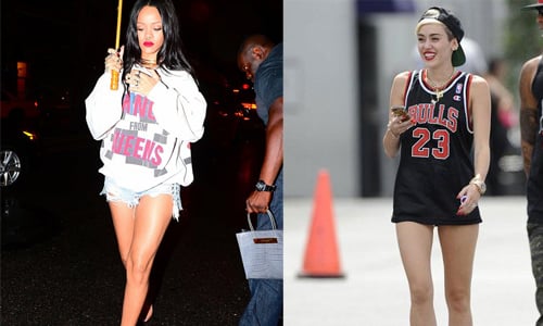 「下身失蹤」怎麼穿才不會怪？讓名人示範來告訴你 oversize、下身失蹤、名人、蕾哈娜、艾莉高登