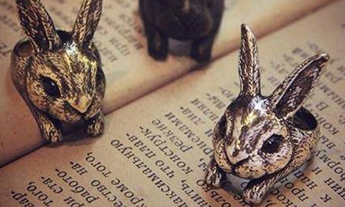 讓女孩化身為現代愛麗絲！彷彿來自繪本世界的動物戒指 kopo metal、戒指、動物、手繪、復古、造型、飾品、時尚、森林