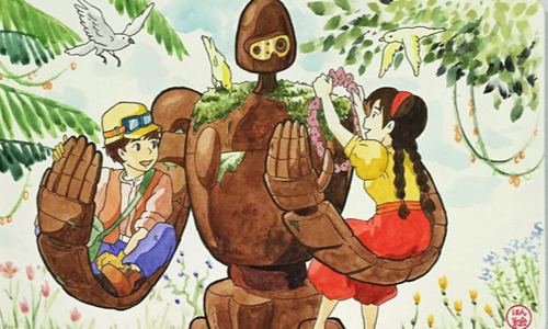 水彩版手繪吉卜力Fan Art！日本女孩的繽紛365日手帳計畫 hanzsketches、instagram、手繪、水彩、吉卜力