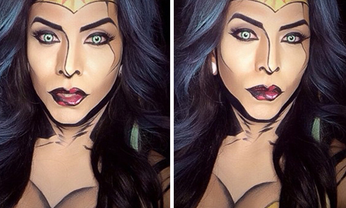 連巨乳都畫得出來！根本已經是美漫角色的超強神級仿妝 Argenis Pinal、argenapeede、instagram、仿妝、變裝、神級、仿、妝、化妝、雌雄莫辨