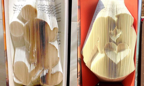 摺書頁也能成為藝術？！日本神級摺書達人驚豔作品大公開 YutoYamaguchi、日本、摺書、手工、改造