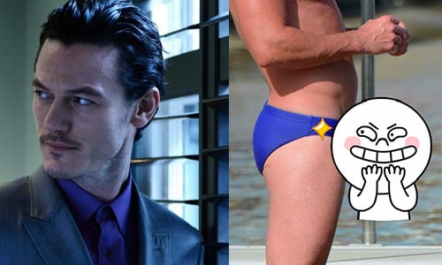 盡情的想歪吧！《美女與野獸》男星泳褲有夠大包，讓人吃不消！ 路克伊凡斯、Luke Evans、賈斯頓、養眼、大包