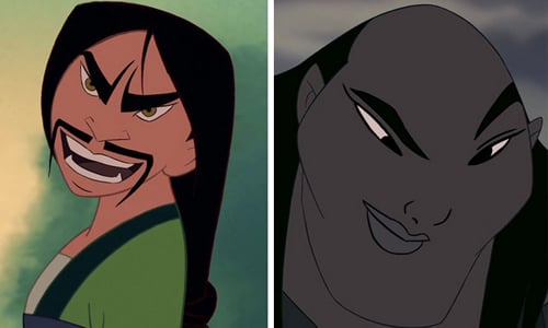 花木蘭變鬍子哥？迪士尼崩壞變臉秀讓你笑炸肚皮 花木蘭、鬍子哥、迪士尼、崩壞、變臉