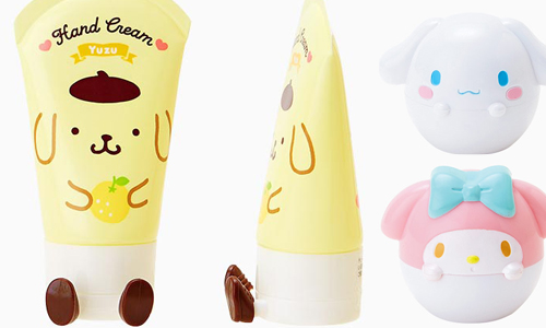 竟然做出立體小腳ㄚ？！萌度飆高的三麗鷗護唇膏、護手霜上市啦 sanrio、三麗鷗、可愛、護唇膏、護手霜、立體、腳、Hello Kitty、布丁狗、美樂蒂、大耳狗