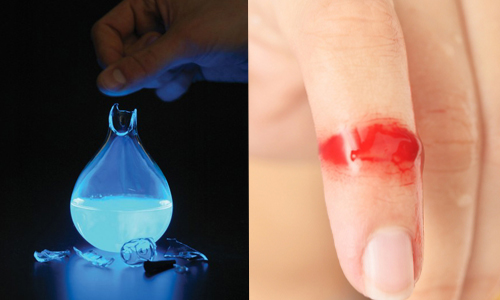 用自己的血可以照亮房間？！讓人目眩的「人血檯燈」你敢用嗎？ blood lamp、人血檯燈、Mike Thompson、工藝設計師、血液