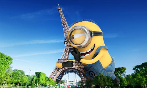 不要在金字塔前脫光光啊！世界各地慘遭小小兵入侵 小小兵、minions、崩壞、破壞、世界地標、惡搞