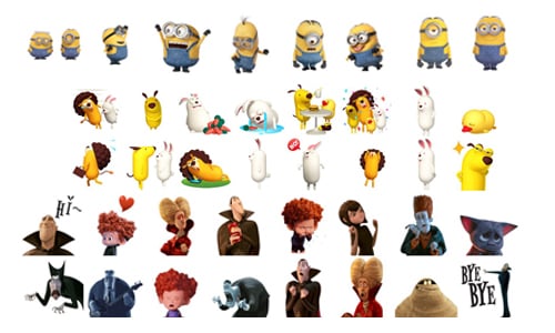 [新聞稿] WeChat 免費動態貼圖搶鮮3連發！ 「小小兵」「尖叫旅社2」「睡星島」通通來報到 風靡全球「小小兵」揪團大鬧WeChat WeChat獨家！「尖叫旅社2」未上映搶先曝光 WeChat、免費、尖叫旅社、小小兵、動態貼圖、BANANA、超萌貼圖