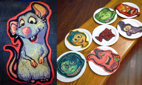 你用筆畫也沒他厲害！皮克斯動畫角色鬆餅神還原 迪士尼、皮克斯、動畫、卡通、鬆餅