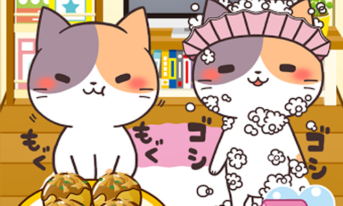 玩遊戲還能學日本道地方言？！萌系手機遊戲《大阪腔貓咪》 大阪弁にゃんこ、大阪腔貓咪、養成、日本、手機遊戲