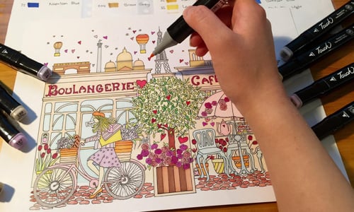 文藝女孩房間的定番裝飾！畫完即可裱框的5款少女心著色書合輯 妞活動、著色書、奇幻、紓壓、夢幻