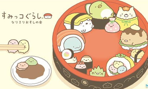 把生魚片當被子蓋是哪招？角落生物壽司店害羞開張啦！ 角落生物、すみっコぐらし、sumikko、壽司、re-ment、san-x   
