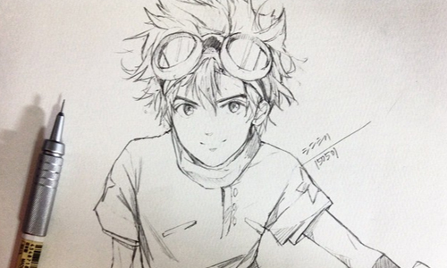 太一長大後會不會太帥？超美型的動漫fan art意圖使人戀愛 instagram、artbyshinji、シンジ、Shinji、帥