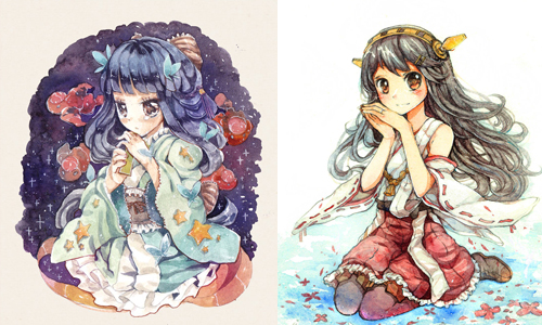 好懷念日系畫風Online Game！讓人難以抗拒的夢幻女孩手繪 revanche7th、instagram、ALINA、日系、美型