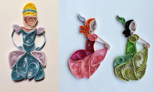 用紙捲出來的迪士尼公主！立體華麗花紋讓人好想摸 Paige Moreland、instagram、paige_moreland、迪士尼、公主