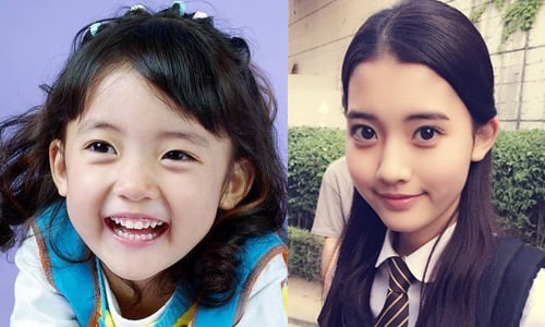 當年的馨菲如今變成無敵正妹！超萌童星鄭多彬十年前後的驚人蛻變 馨菲、正妹、美、萌、童星