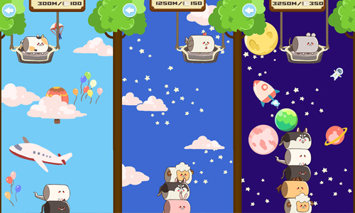 安卓限定的隱藏版角色！超可愛疊疊樂App《上吧棉花糖》 手機、App、遊戲、疊疊樂、棉花糖