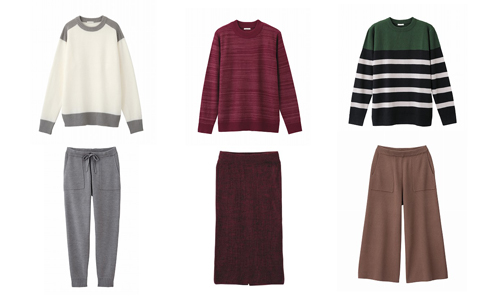 [新聞稿] GU引領「針織X針織」穿搭術 秋季必備針織單品 創造百變層次穿搭 GU、Fast Retailing、時尚、素色、麻花