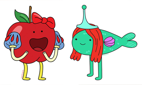 白雪你怎麼變這麼胖啦？當迪士尼公主走進《探險活寶》世界 迪士尼、公主、惡搞、探險活寶