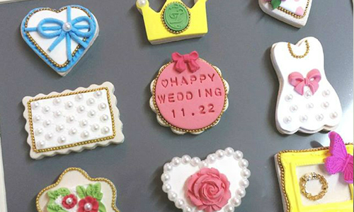 女孩的夢幻小物全都化身可愛甜點 超精緻糖霜餅乾特蒐 糖霜、餅乾、甜點、夢幻、婚禮