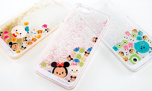 把艾莎跟米妮關在水族箱！迪士尼TSUMTSUM游來游去手機殼 手機殼、游來游去、水族箱、TSUMTSUM、金沙