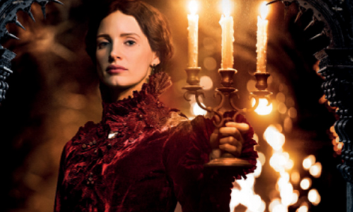 本週電影大記事：《腥紅山莊》潔西卡雀絲坦談到角色臉上的疤  腥紅山莊、Hansel & Gretel、Crimson Peak、潔西卡雀絲坦、電影