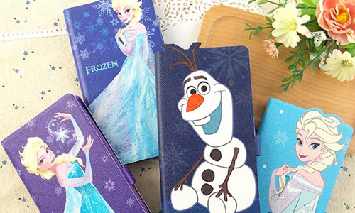 竟然有雪花造型磁釦！冰雪奇緣多功能彩繪手機皮套登場 手機、皮套、手機殼、迪士尼、冰雪奇緣