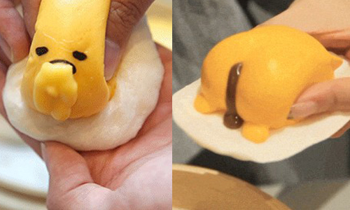 假如真要吃屎就要吃這個！蛋黃哥排泄奶皇包香噴噴搶食中 蛋黃哥、尖沙咀、主題餐廳、香港、梳乎蛋流沙包