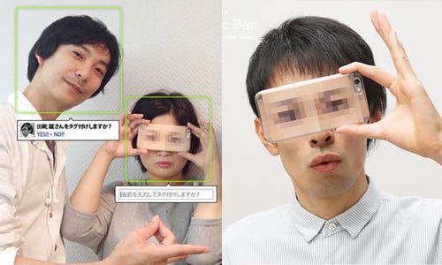 是有多怕被人認出來？日本推出超有事馬賽克手機殼 手機、週邊、手機殼、日本、馬賽克