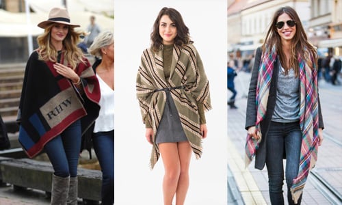 一個單品穿出12種造型！歐美明星都愛的披肩圍巾這樣搭 穿搭、歐美、冬天、配件、圍巾