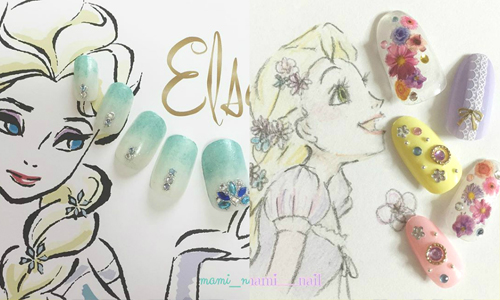 當公主從指尖開始吧！迪士尼公主優雅風指彩 迪士尼、公主、指甲彩繪、優雅、成熟