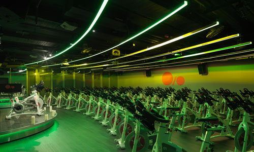 [新聞稿] 時尚運動空間變身遊樂場 台北東區最火紅飛輪派對公司創意〝搞鬼” 萬聖節、東區、時尚、運動、飛輪、派對