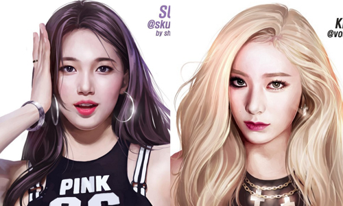 秀智飯的愛意太強大！超專業韓星fan art張張美到你怦然心動 kpop、sh_park2、韓國、藝術、fan art