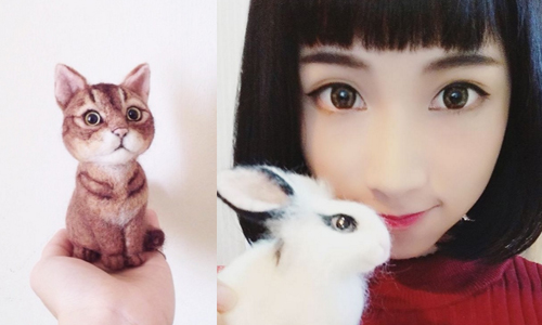 一針一線為作品注入靈魂！台灣貓奴女孩的寵物羊毛氈 instagram、woowuna、WuNa、巫娜、羊毛氈、貓奴、藝術