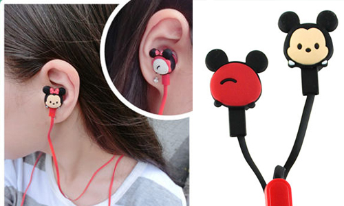 讓米奇天天陪你聽音樂　超可愛迪士尼TSUM TSUM耳機攏底加 耳機、TSUM TSUM、迪士尼、角色、小熊維尼、三眼怪、巴斯光年、奇奇、蒂蒂、米奇、米妮、史迪奇、毛怪、大眼仔