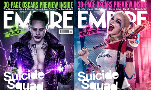 小丑女火辣登上雜誌封面！《自殺突擊隊》劇照、角色秘辛大公開 自殺突擊隊、Suicide Squad、卡拉迪樂芬妮、瑪格羅比、傑瑞李圖