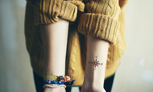 有種漫步森林的浪漫感！清新女孩的秋日刺青提案 秋天、森林、浪漫、唯美、女孩