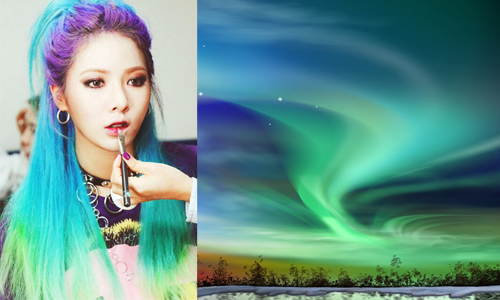 銀河系染髮讓你整個人置身宇宙！一點都不浮誇的夢幻髮色降臨 銀河系染髮、Galaxy Hair、Space Hair、頭髮、髮色