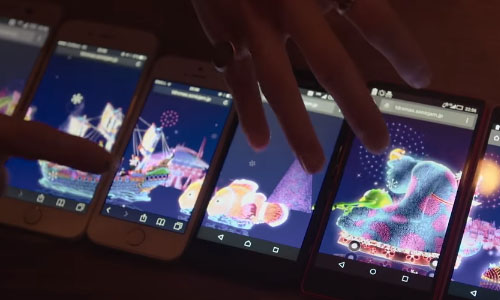 快找朋友一起玩！迪士尼期間限定手機版聖誕大遊行 SYNC! ILLUMINATION、東京ディズニーランド・エレクトリカル­パレード・ドリームライツ、動畫、Dream light、迪士尼