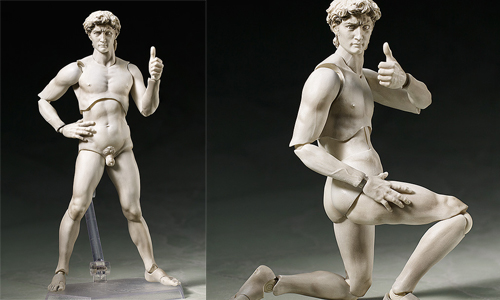 這麼Fashion的大衛像你看過嗎？任人擺佈的「大衛的雕像」登場 大衛像、雕像、維納斯、沉思者、人偶